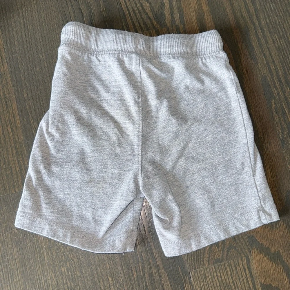 Old Navy 🇺🇸 Light Gray/Americana Print Functional Drawstring Pull-On Short Set